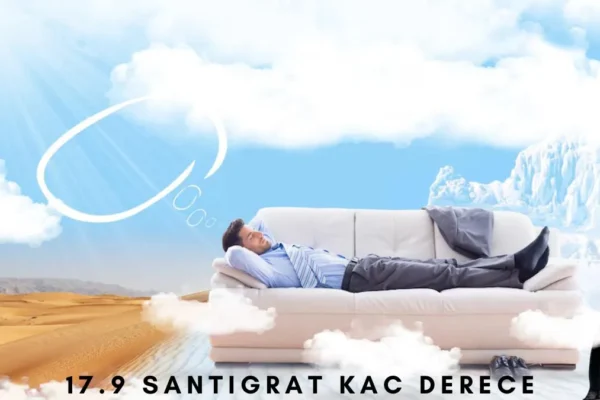 17.9 santigrat kac derece