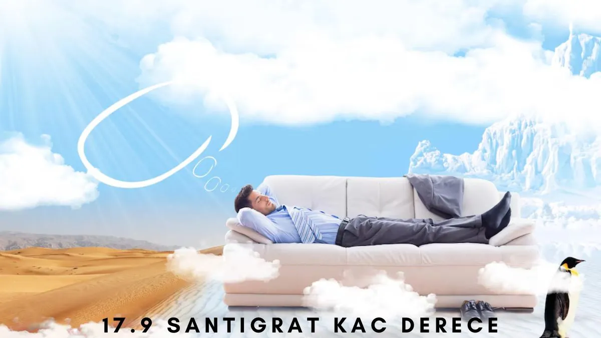 17.9 santigrat kac derece