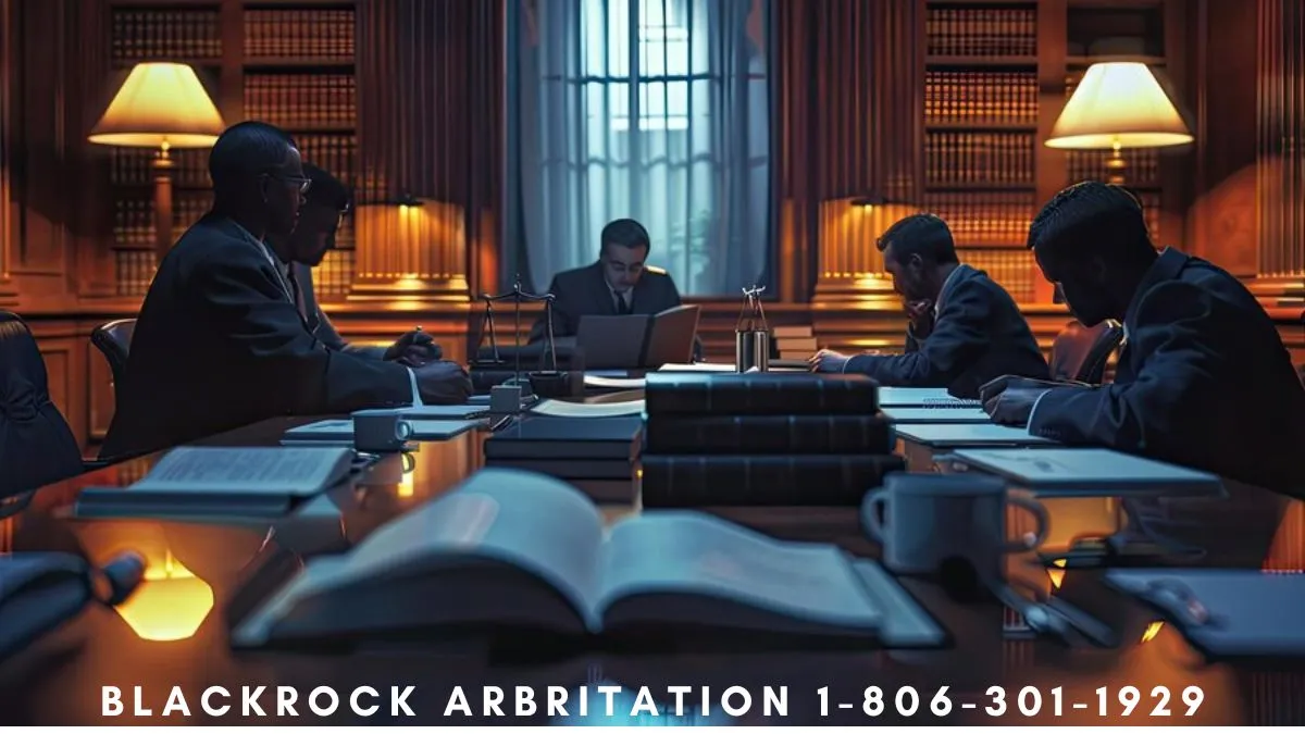 blackrock arbritation 1-806-301-1929