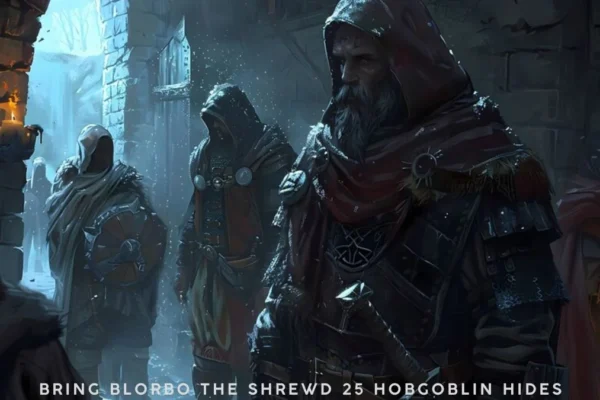 bring blorbo the shrewd 25 hobgoblin hides